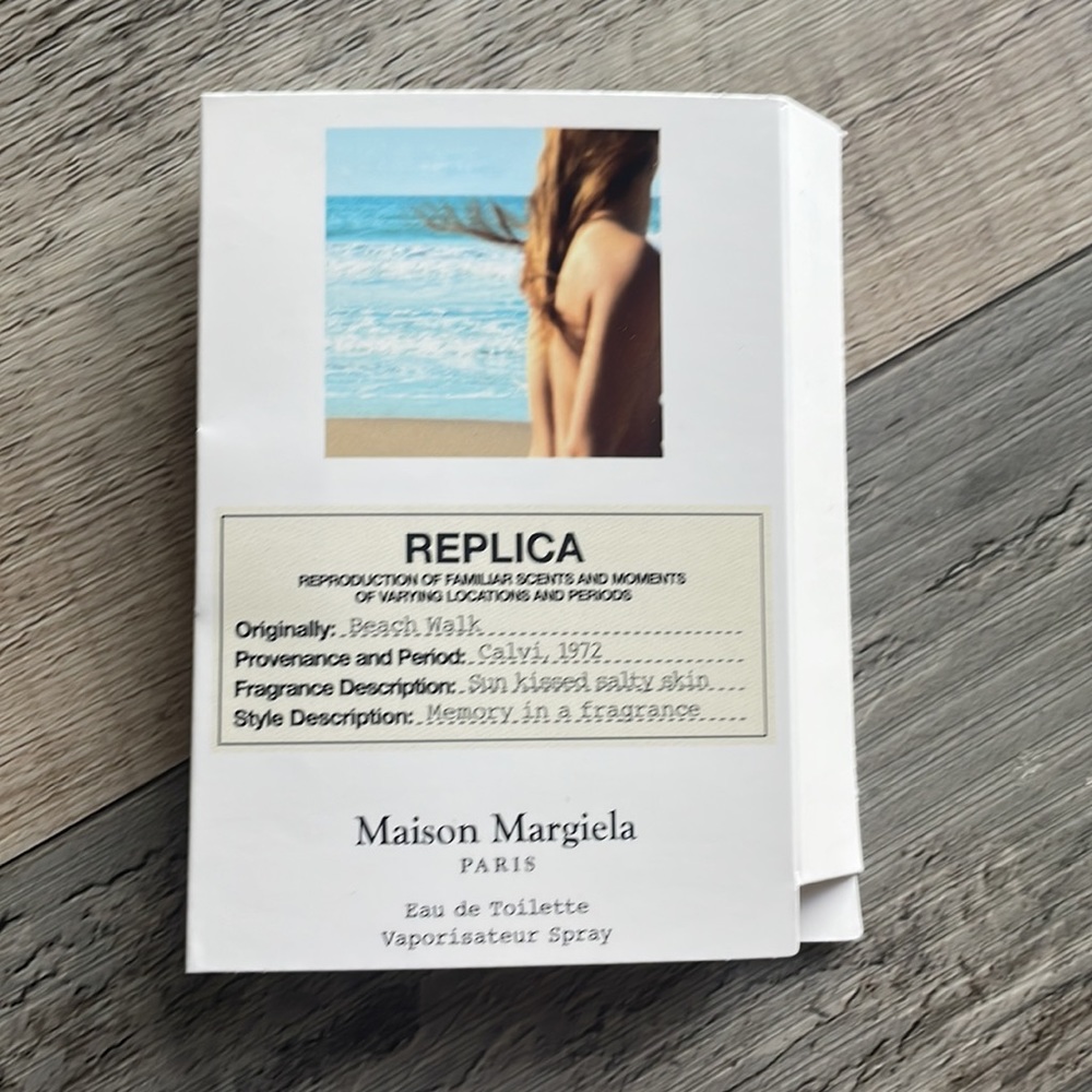 New Maison margiella beach walk sample